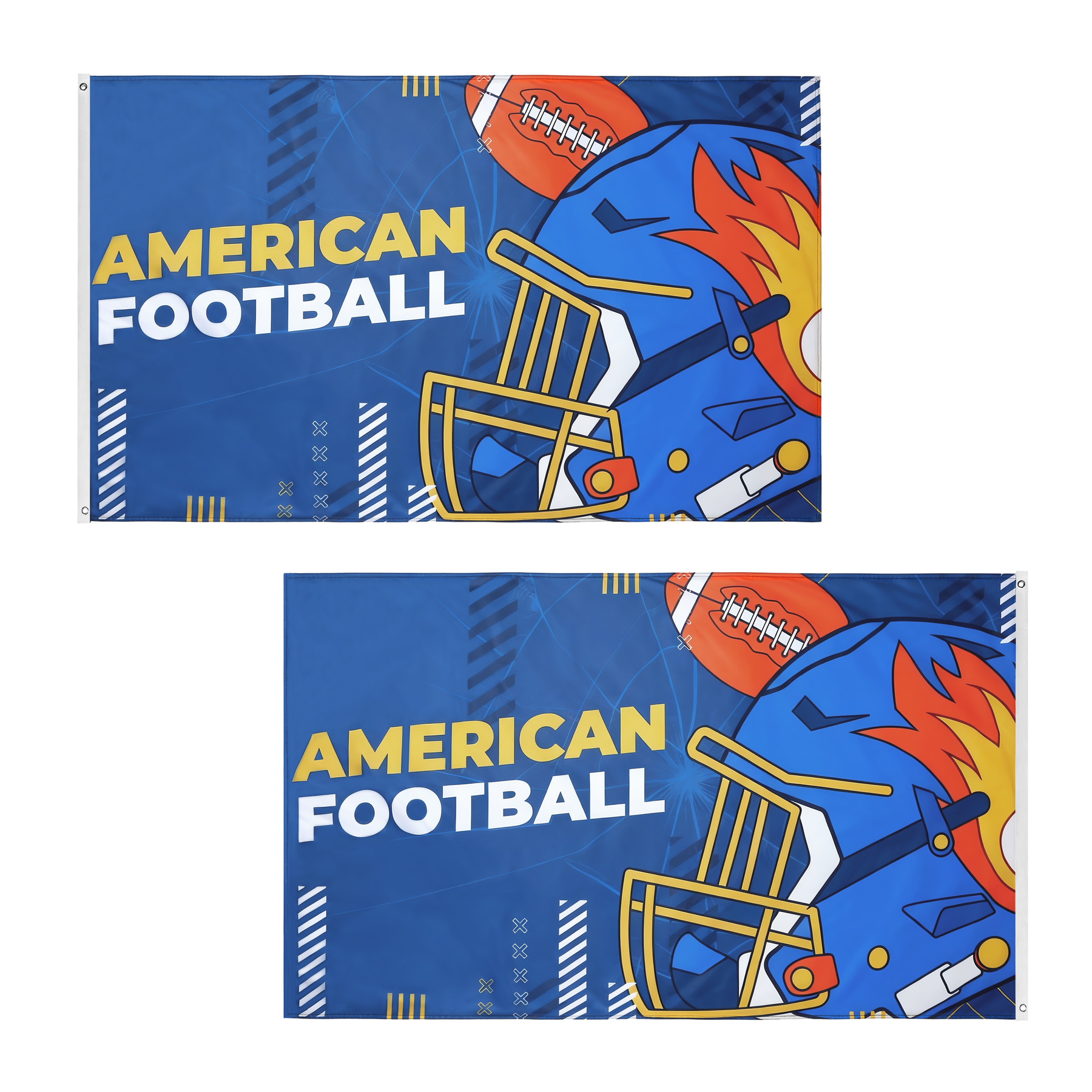 3' X 5' Double Sided Printed Knitted Polyester Flags With Grommets 4