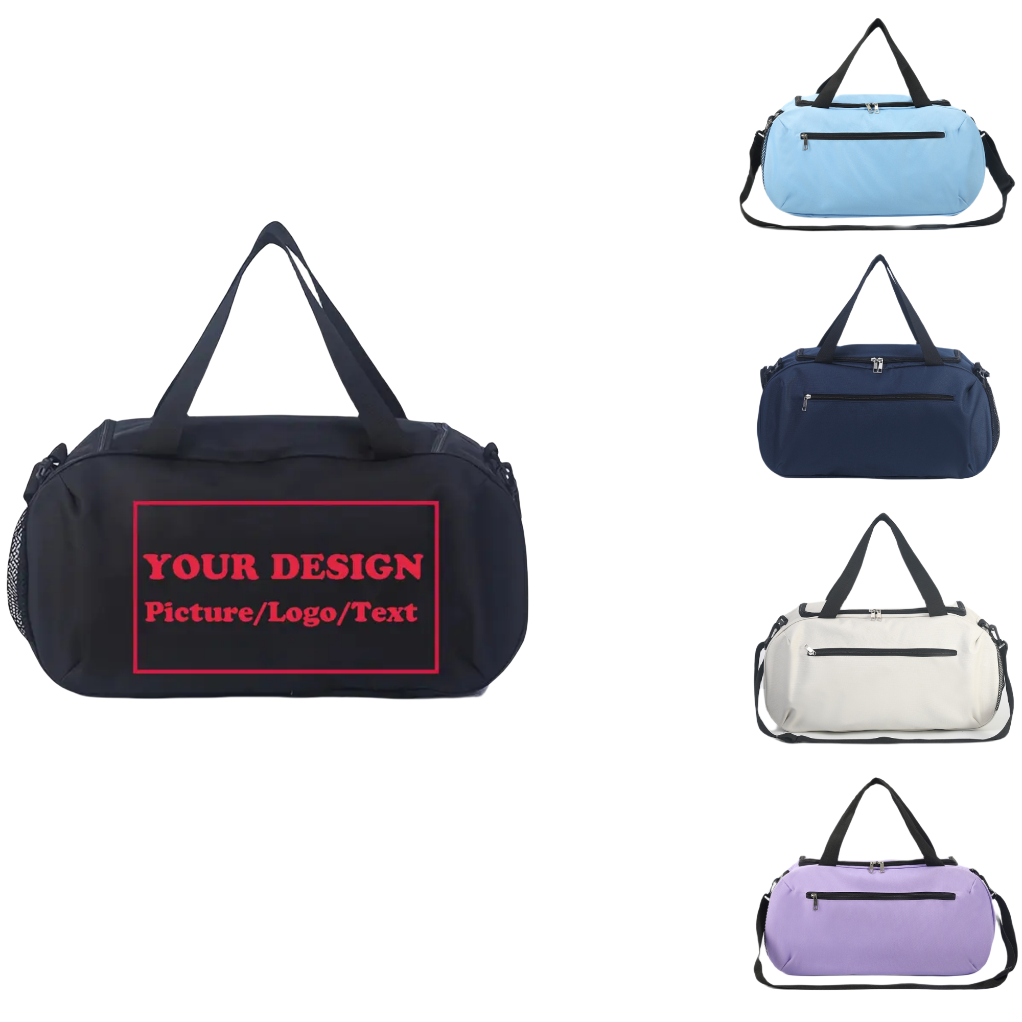 Lightweight Weekend Overnight Fitness Luggage Bag 1