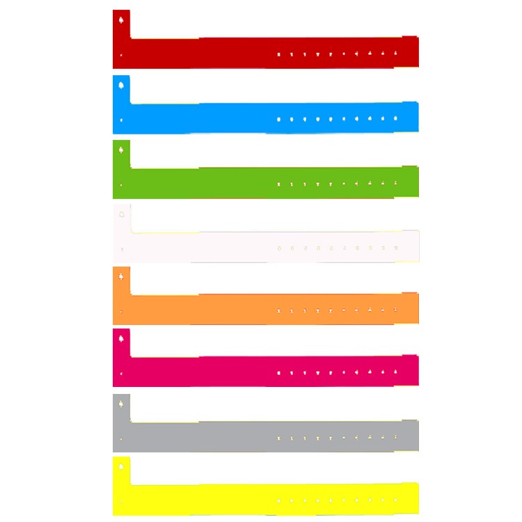 Plastic 3/4" Wristband 11