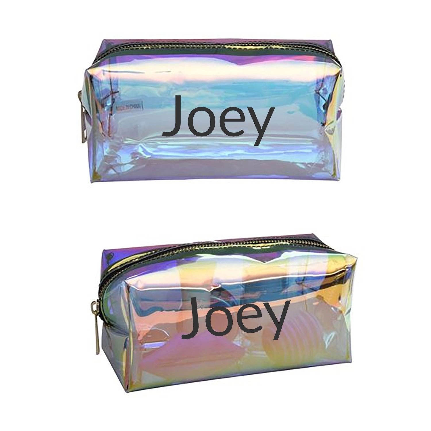 Hologram Waterproof Cosmetic Zipper Bag 3