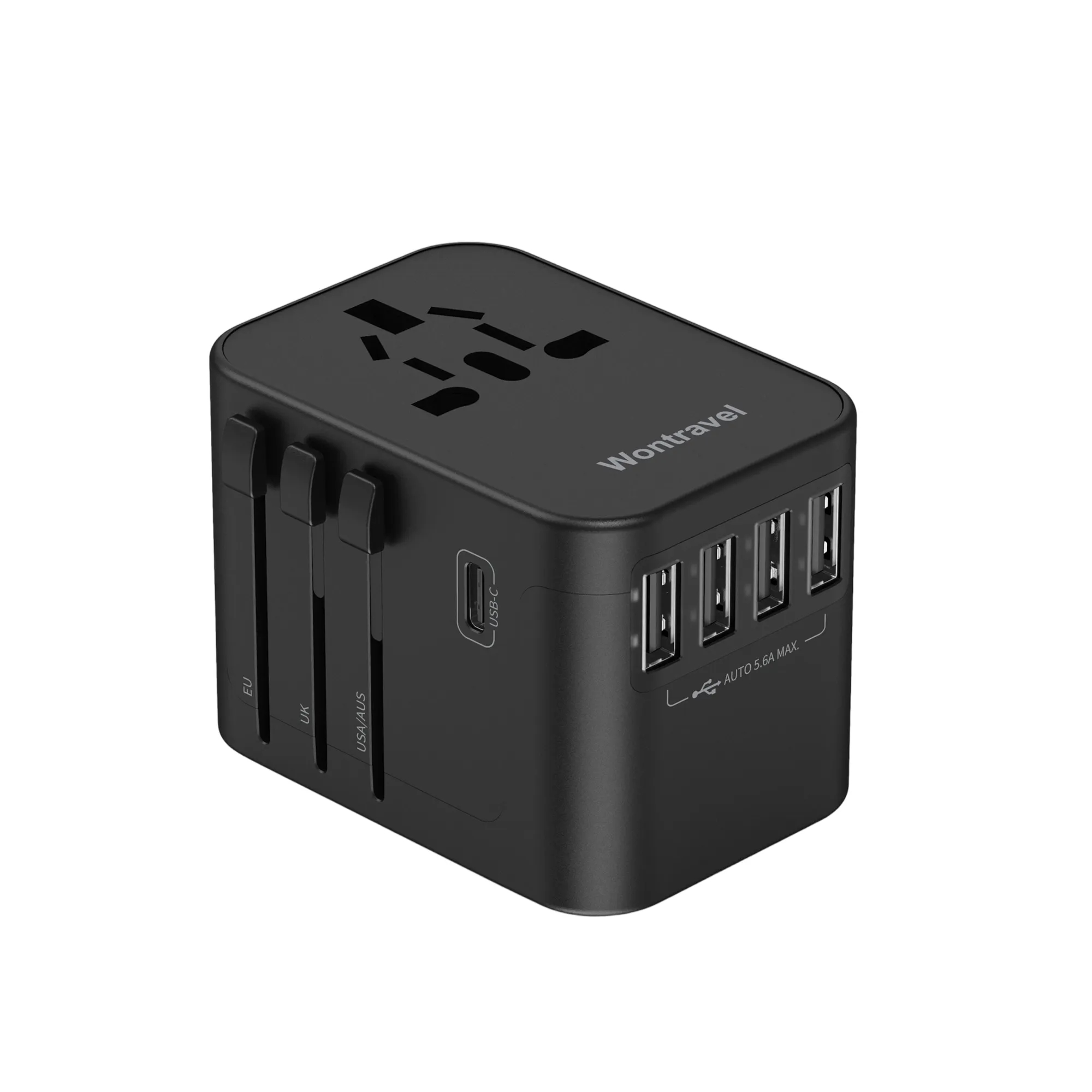 5.6A Multi-Port Charger with Type-C, 4 USB, and 8 Sockets 1