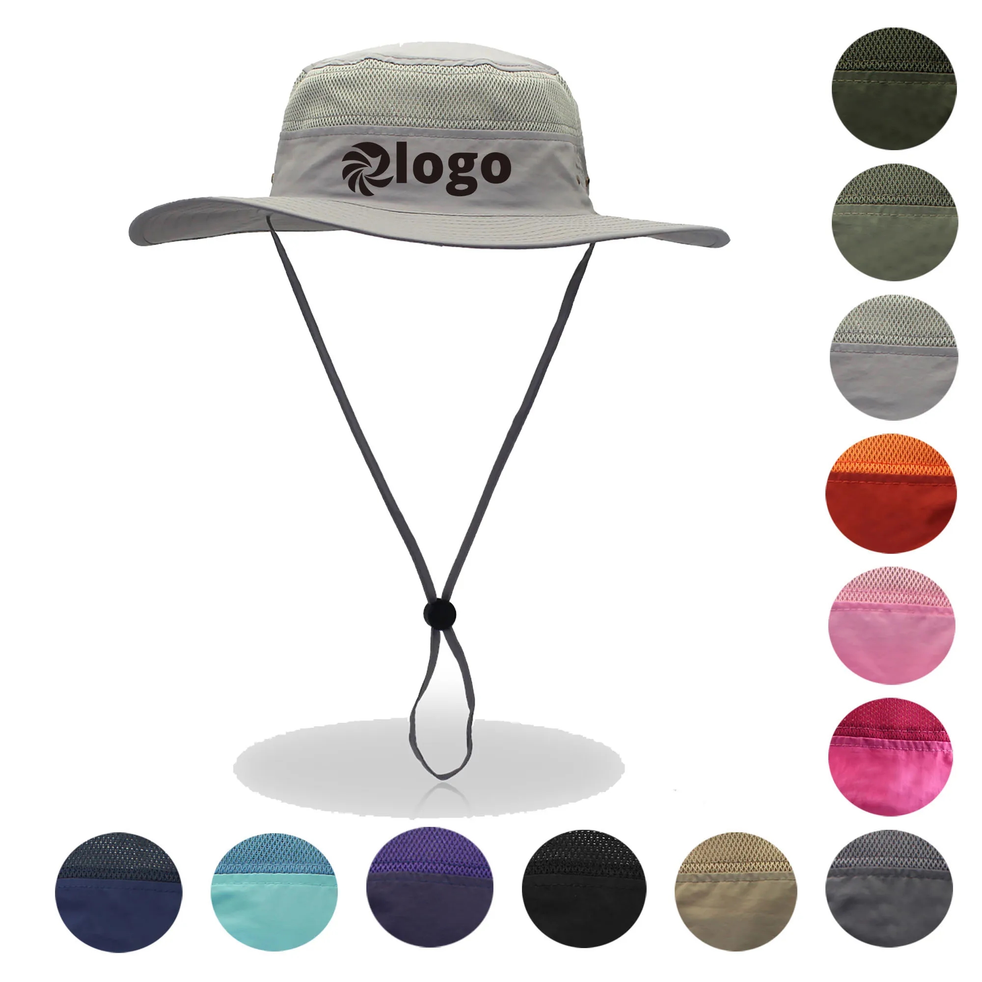 Quick-dry Fishing Hat Sun Bucket 6