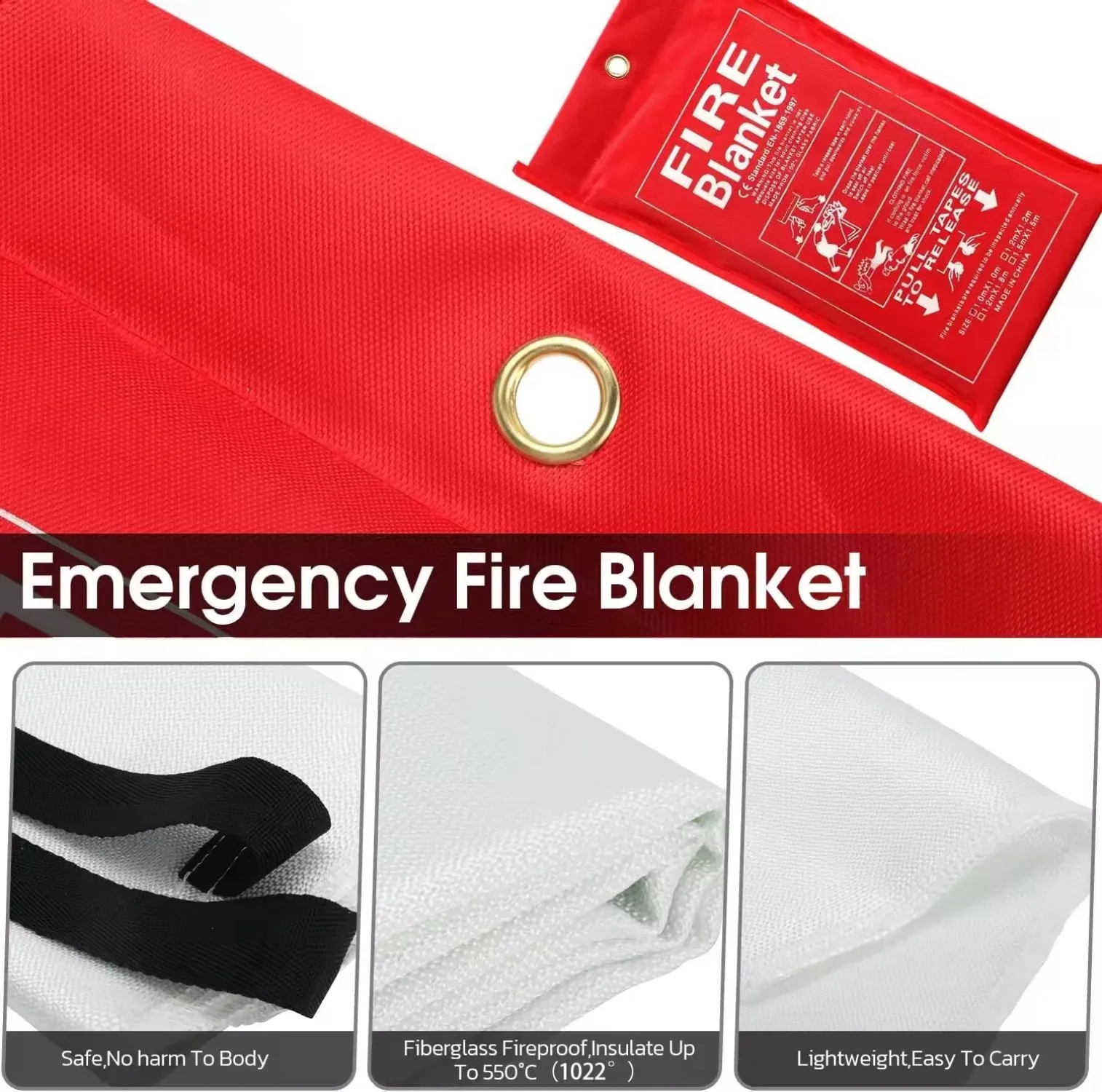 Emergency Fire Safety Blanket 7