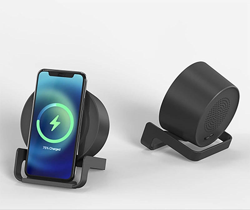 Led Night Light, Music Bedside Lamp With Wireless Charger 3