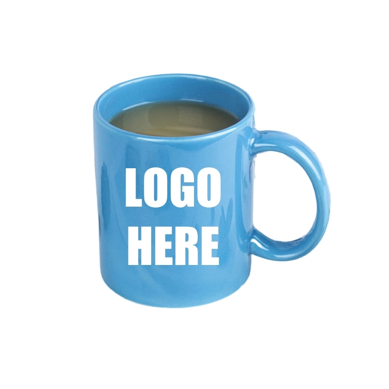 Custom 12 Oz Creative Solid Color Ceramic Mug 5