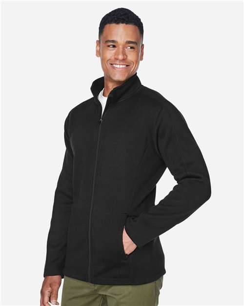Men's Bristol Full-Zip Sweater Fleece Jacket - DG793 21