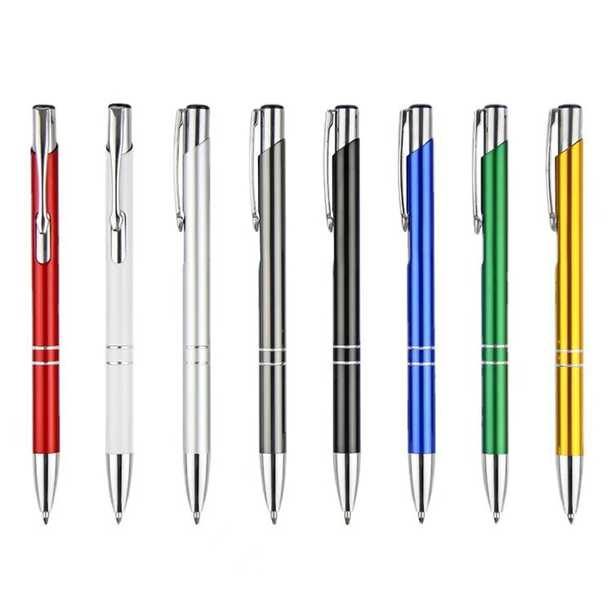 Steel Vibrant Metallic Executive Pen With Custom Branding 2