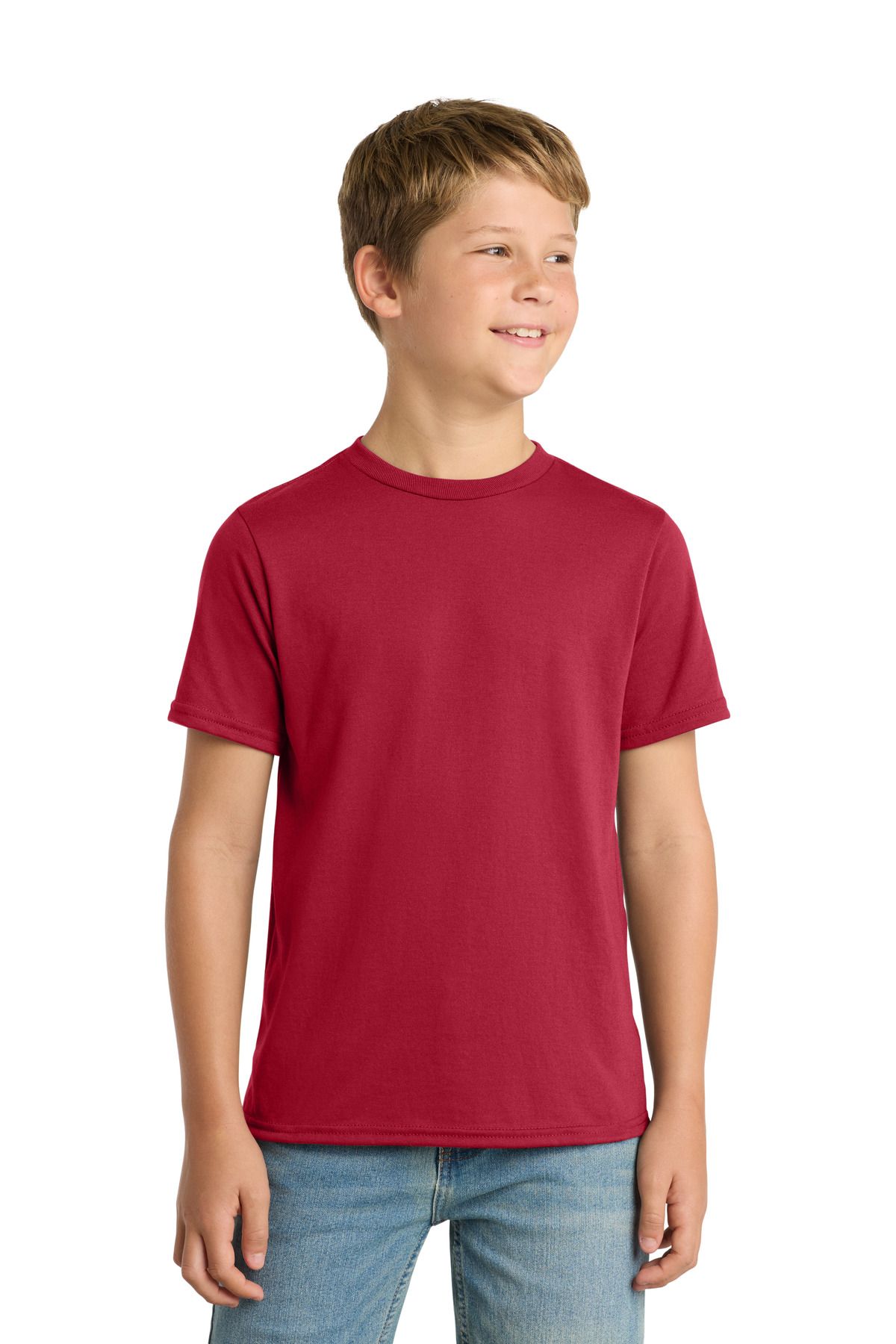 Port & Co Youth Performance Blend Tee. PC381Y 57