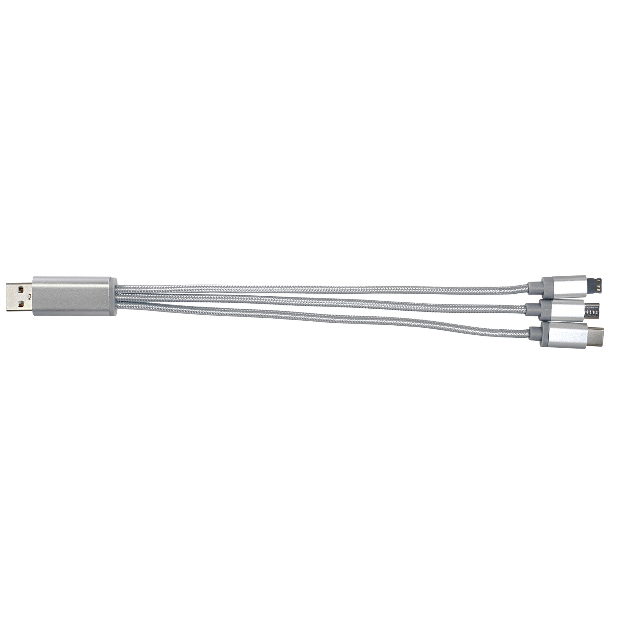 Metallic 3 in 1 Charging Cable 17