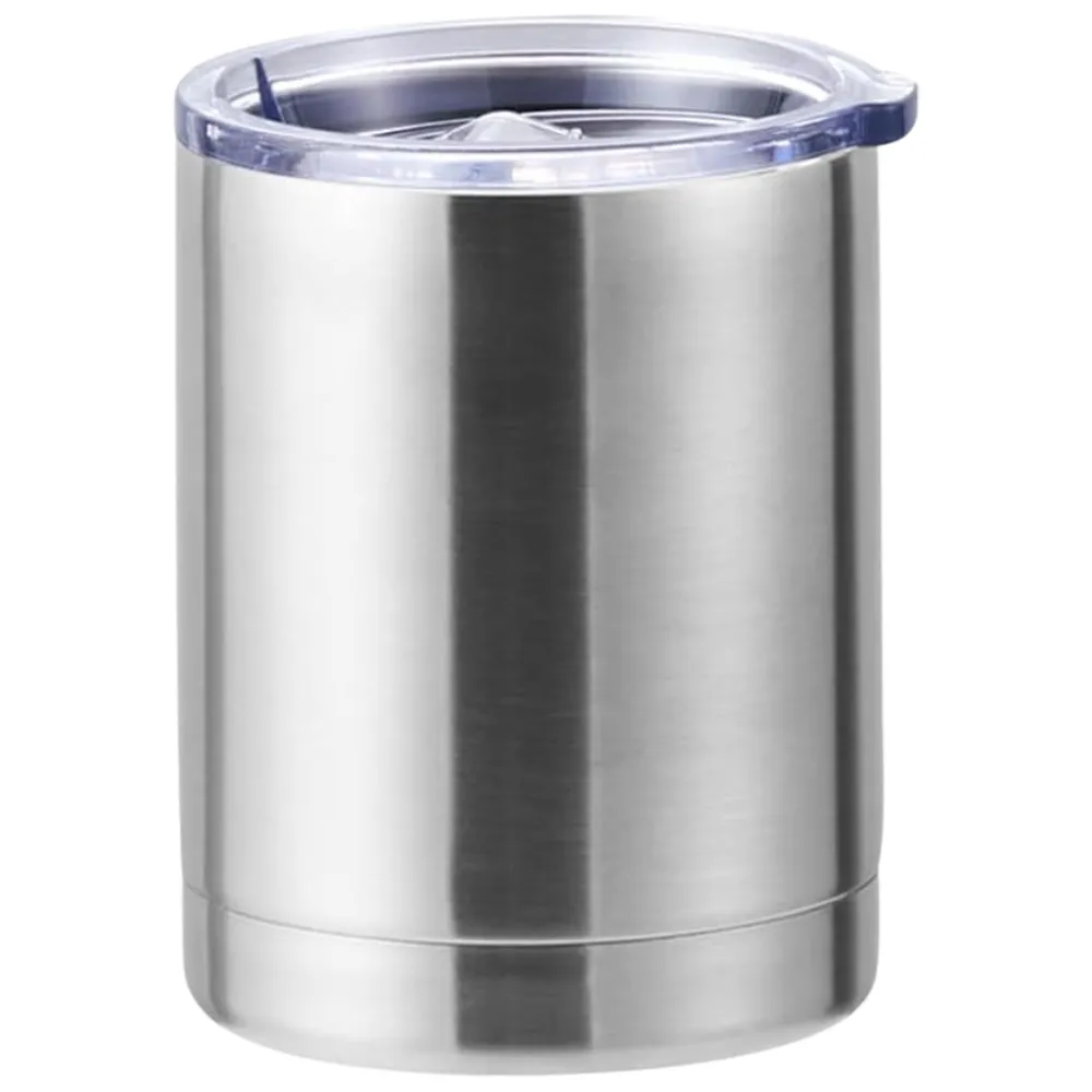 10oz. Double-Wall Stainless Lowball Tumbler 2