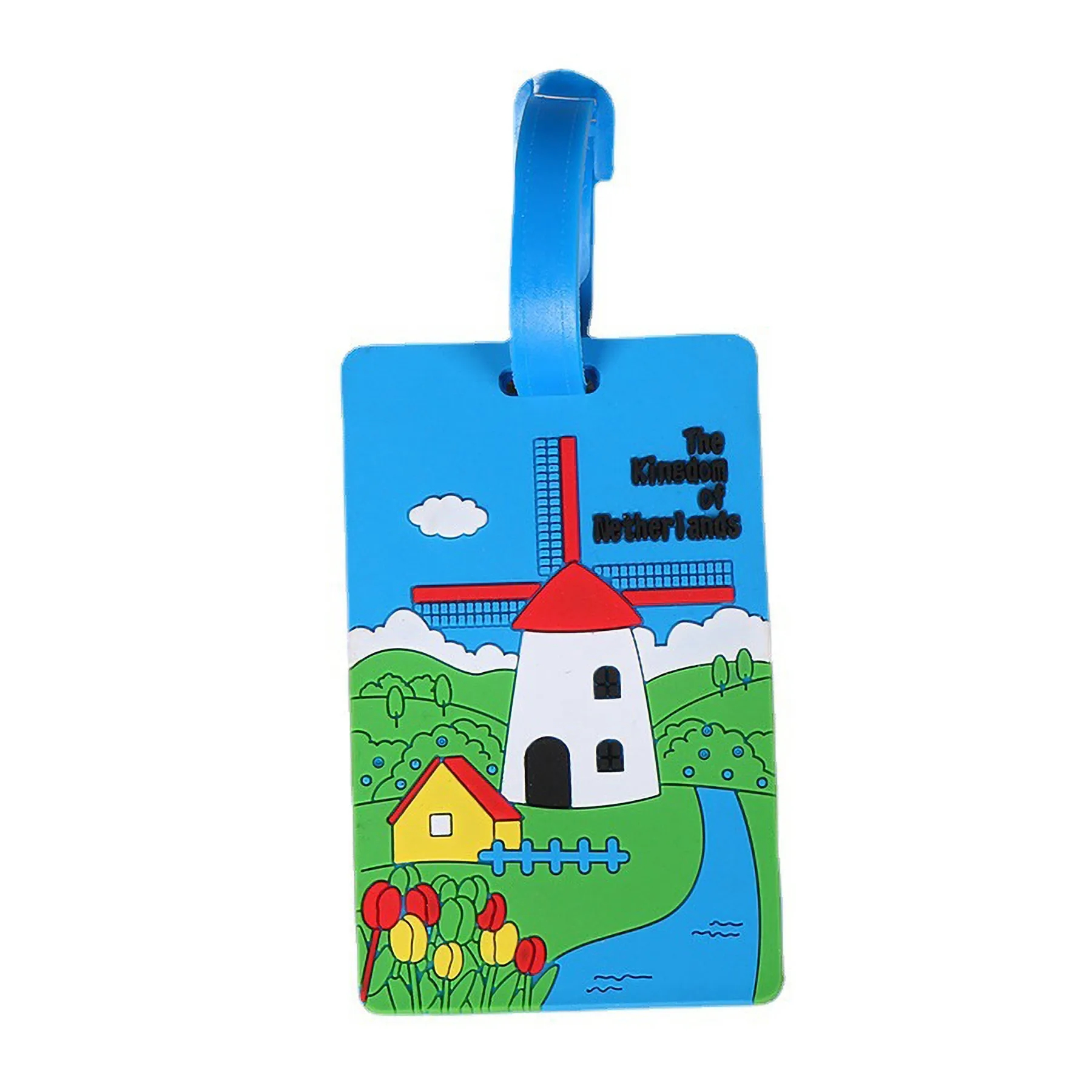 Custom Design Rubber Luggage Tag 3