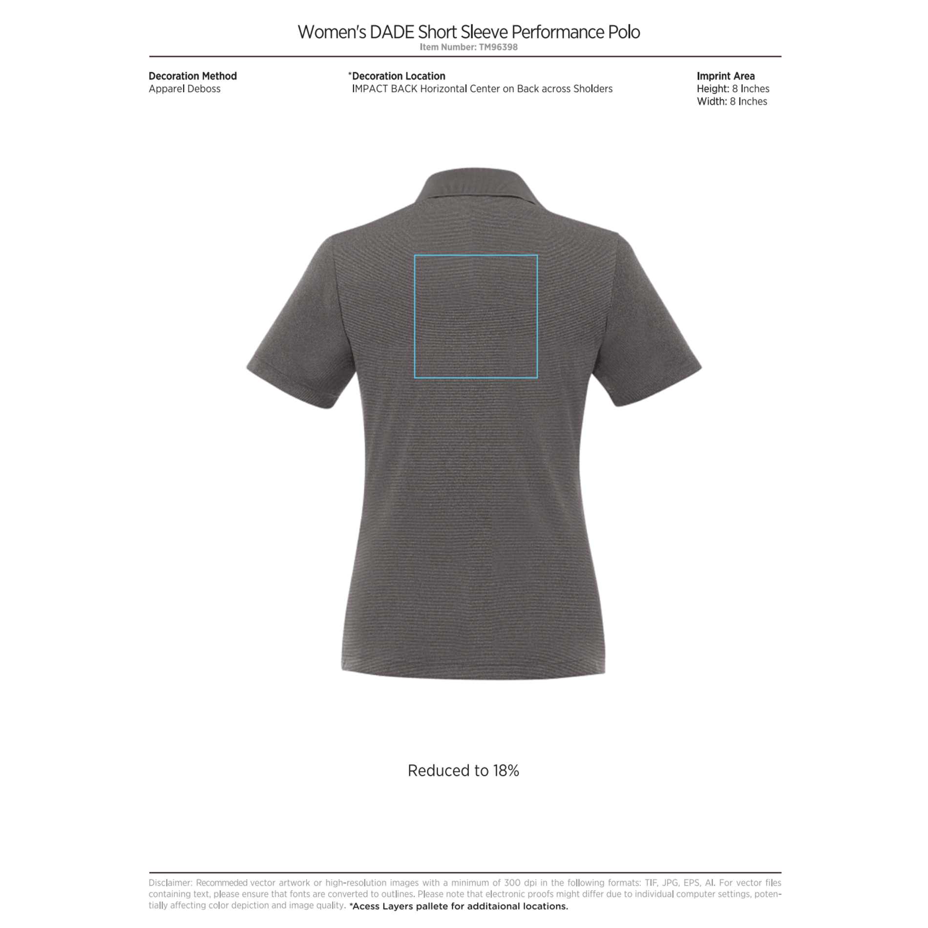 Women's DADE Short Sleeve Polo 381