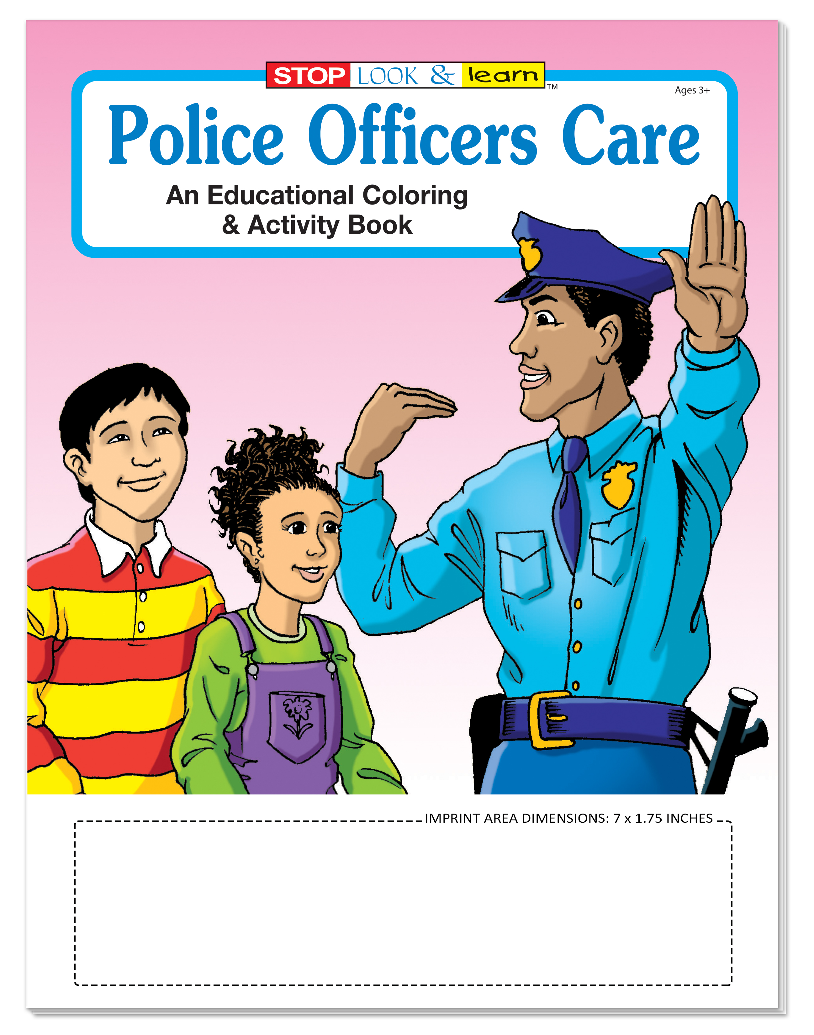 COLORING BOOK - Police Officers Care Coloring & Activity Book 4