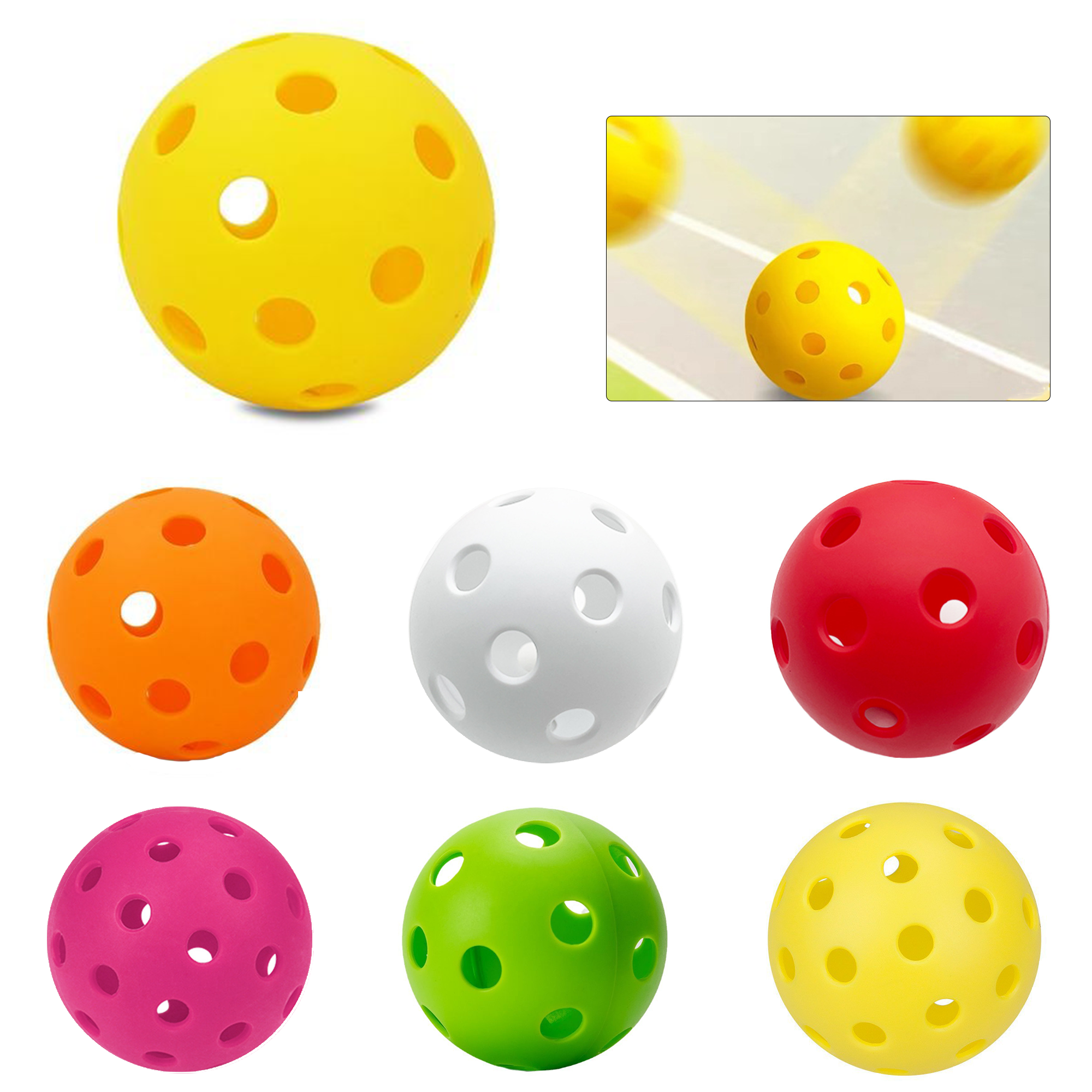 Outdoor 40 Holes Pickleball Ball 7