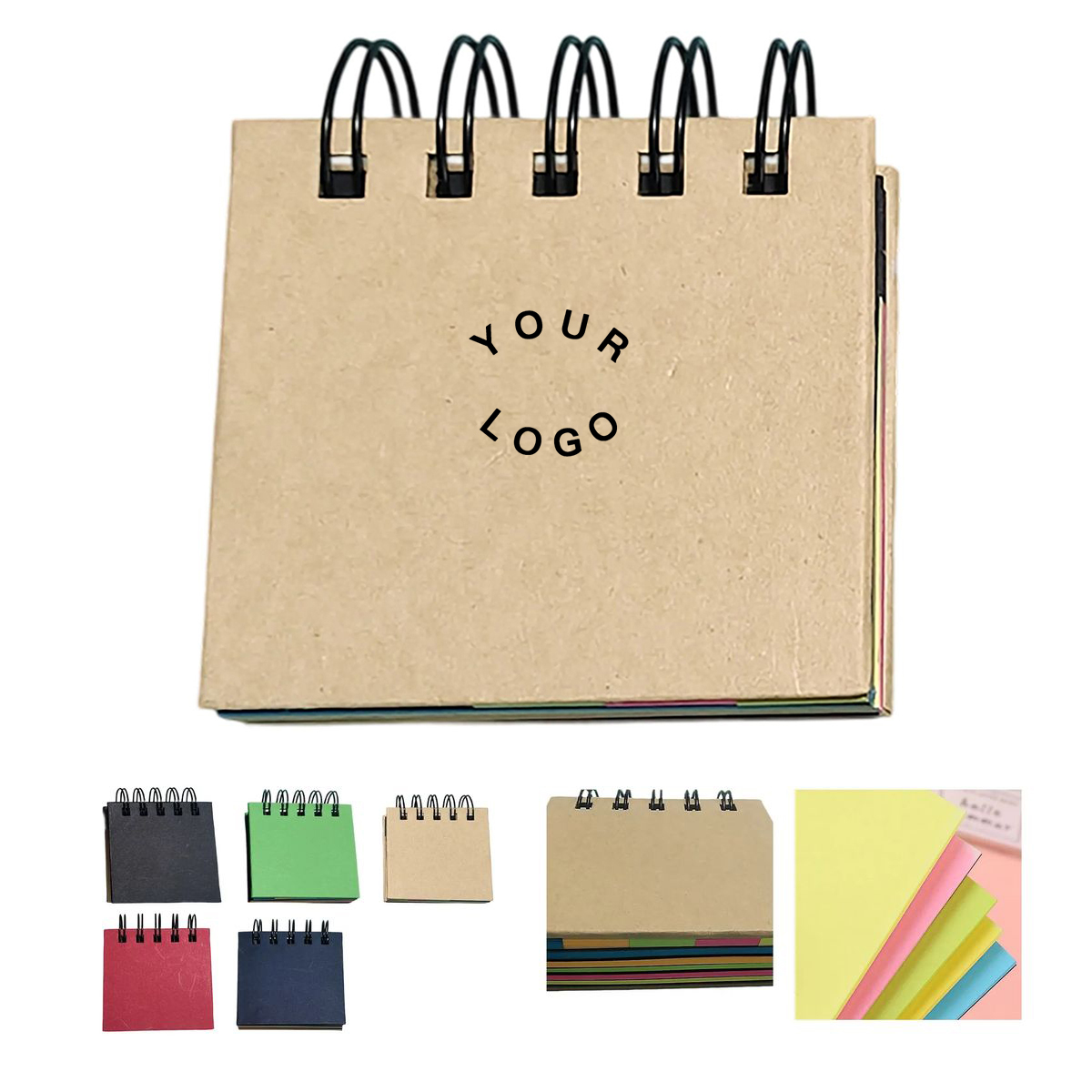Sticky Memo Book with Wire Binding 4