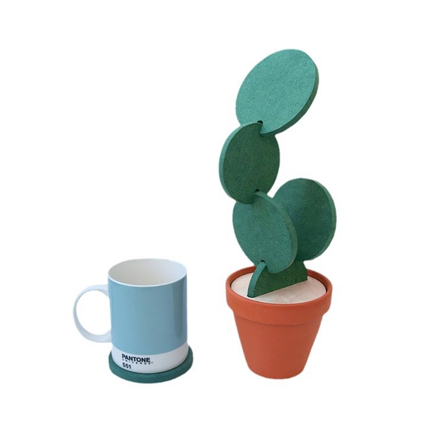 Non-Slip Insulated Cactus Coaster 4