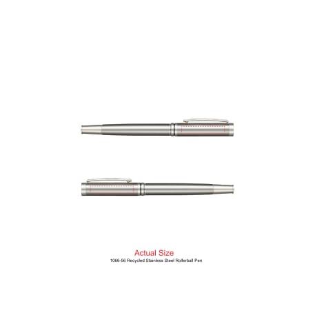 Recycled Stainless Steel Rollerball Pen 29