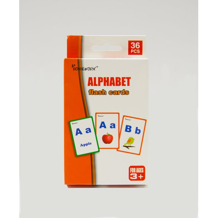 Alphabet Flashcards - 36 Count Double Sided 1