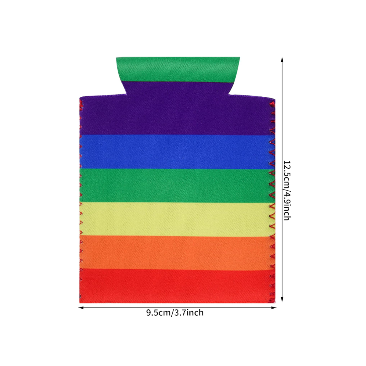 Rainbow Neoprene Can Cooler Sleeve for Pride Events 3