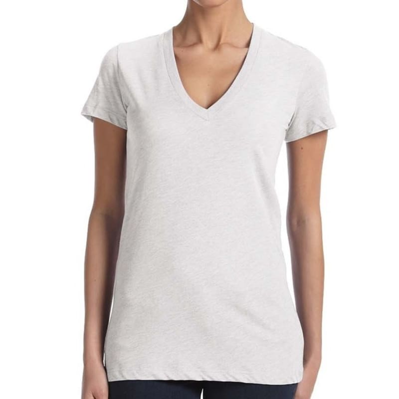 Bella Ladies Triblend Short-Sleeve Deep V-Neck T-Shirt 6