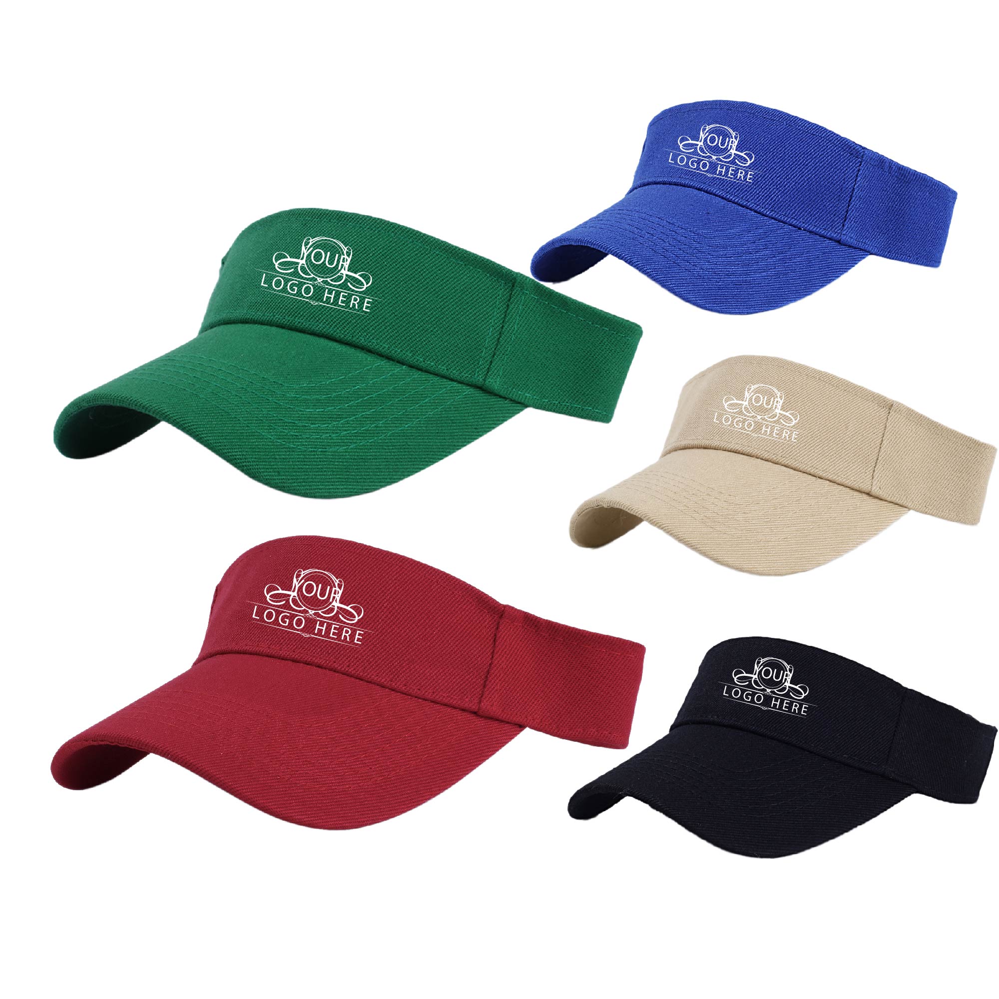 Open Top Sun Visor Hat 1