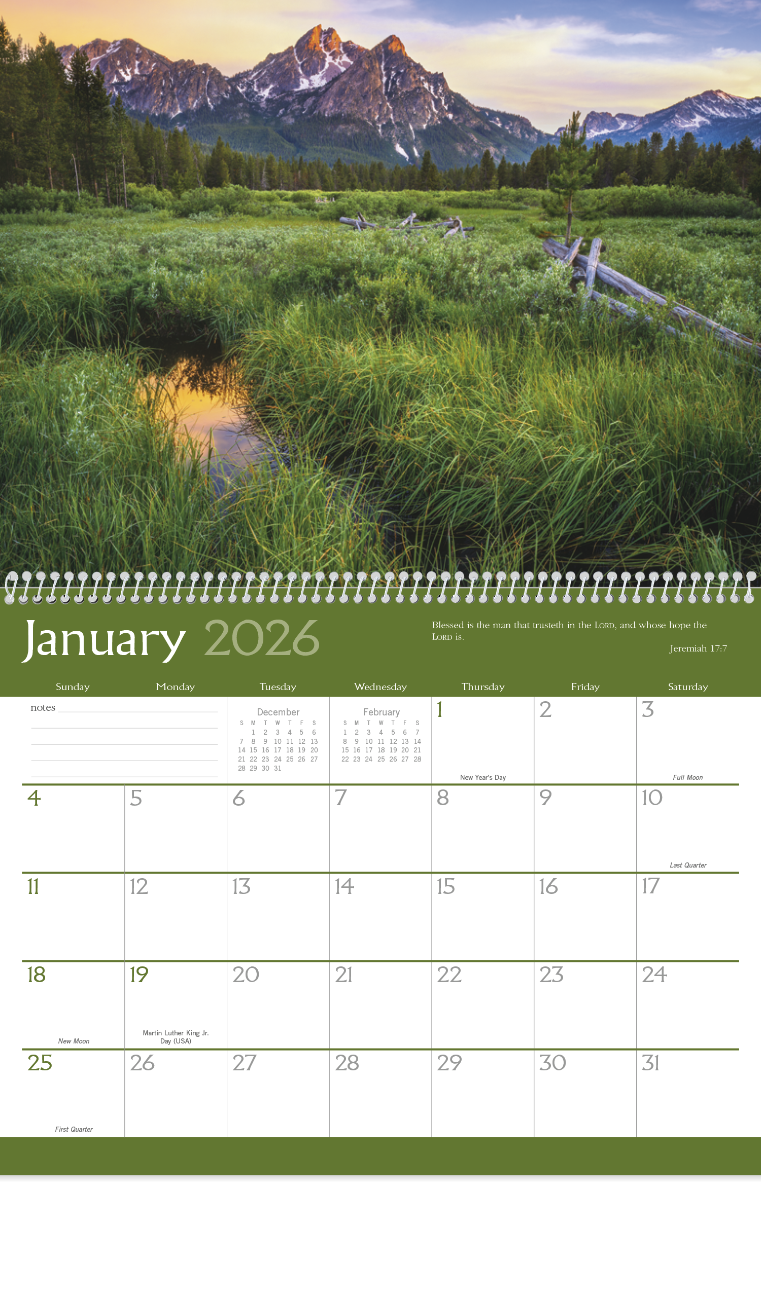 Triumph® Calendars Religious Inspirations Calendar 12