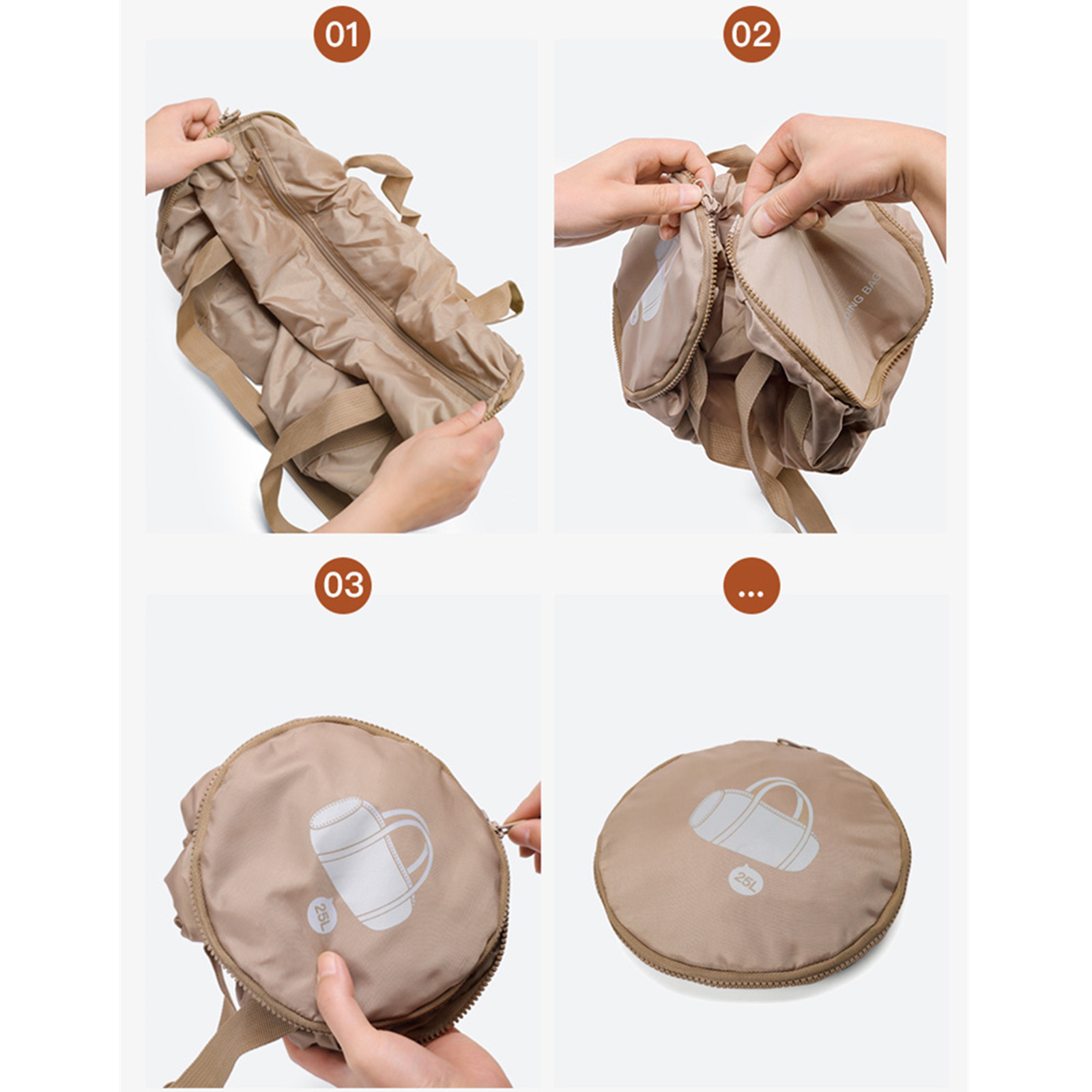 Waterproof Foldable Mini Wallet Travel Duffel Bags 5