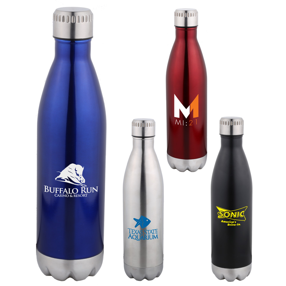 25 Oz. Trek Double Wall Water Bottle, custom water bottle with logo imprint 2