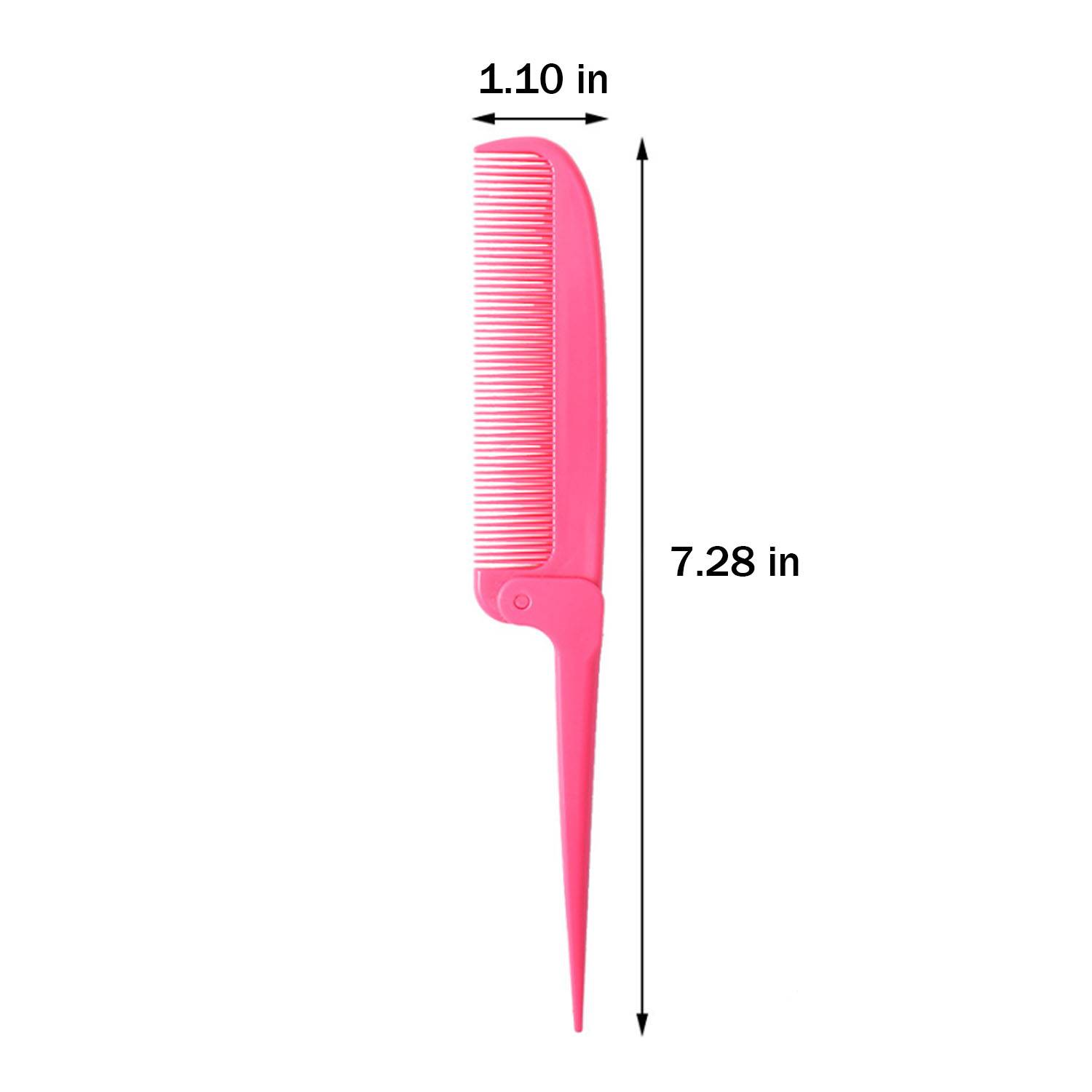 Compact Portable Foldable Pocket Hair Comb 7