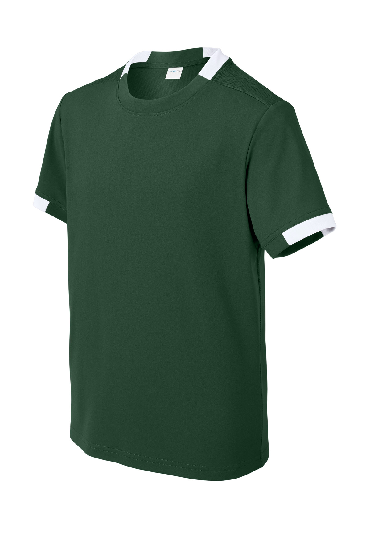Sport-Tek Youth Club Short Sleeve Crew YST440 55