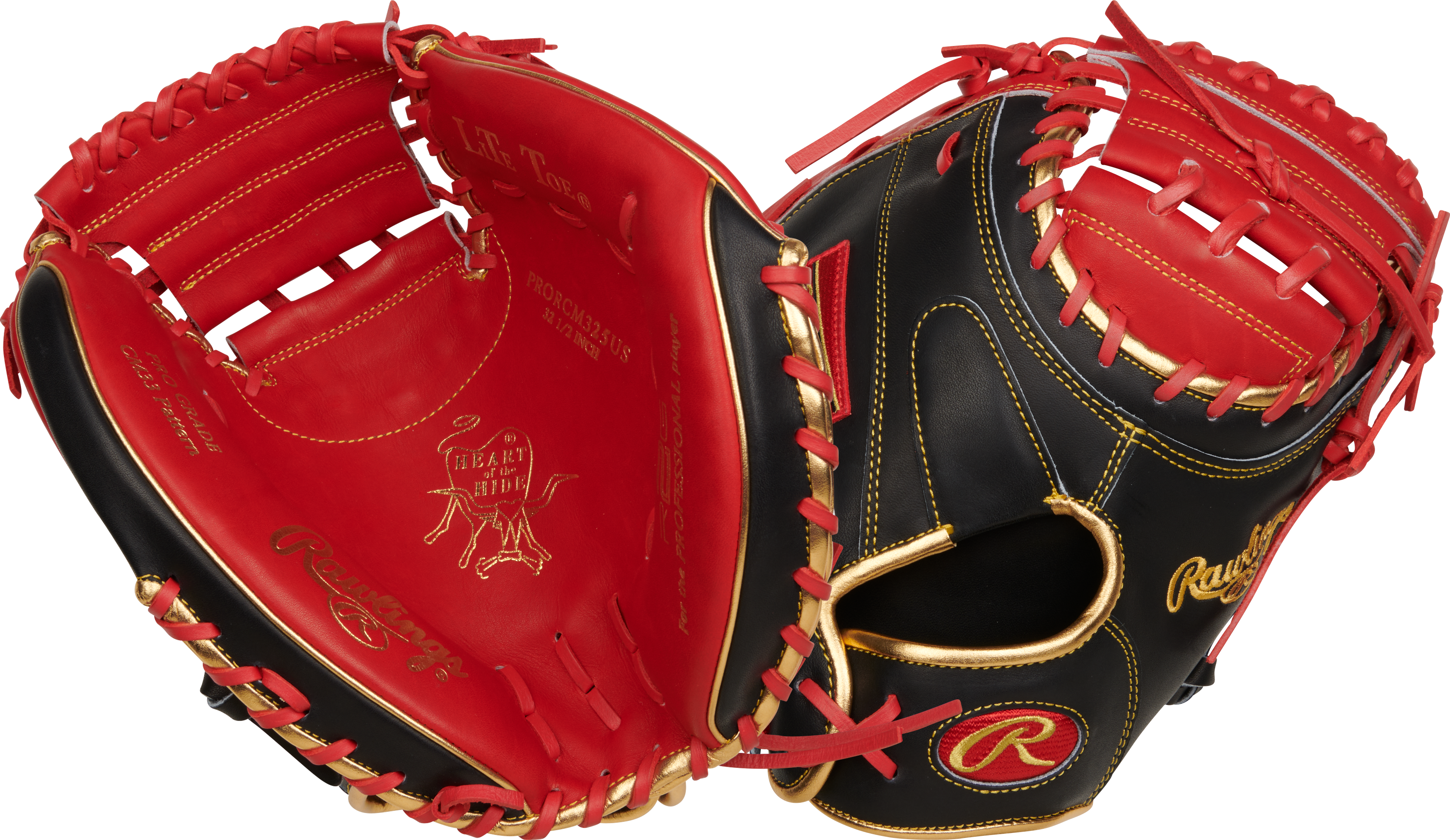Rawlings Heart of the Hide 32.5 in Baseball Glove, Catcher 1