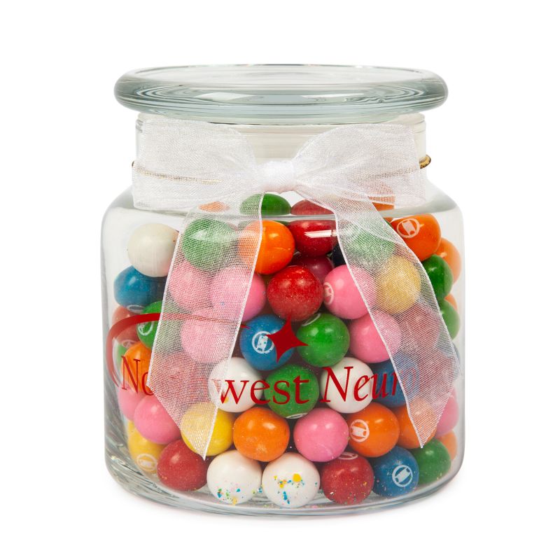 22oz. Glass Jar - Rainbow Bubble Gum 2