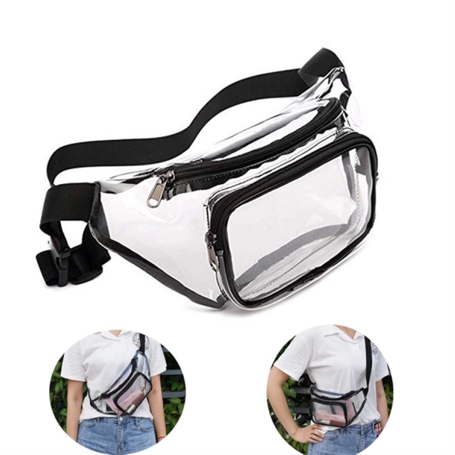 PVC And Clear Fanny Pack 2