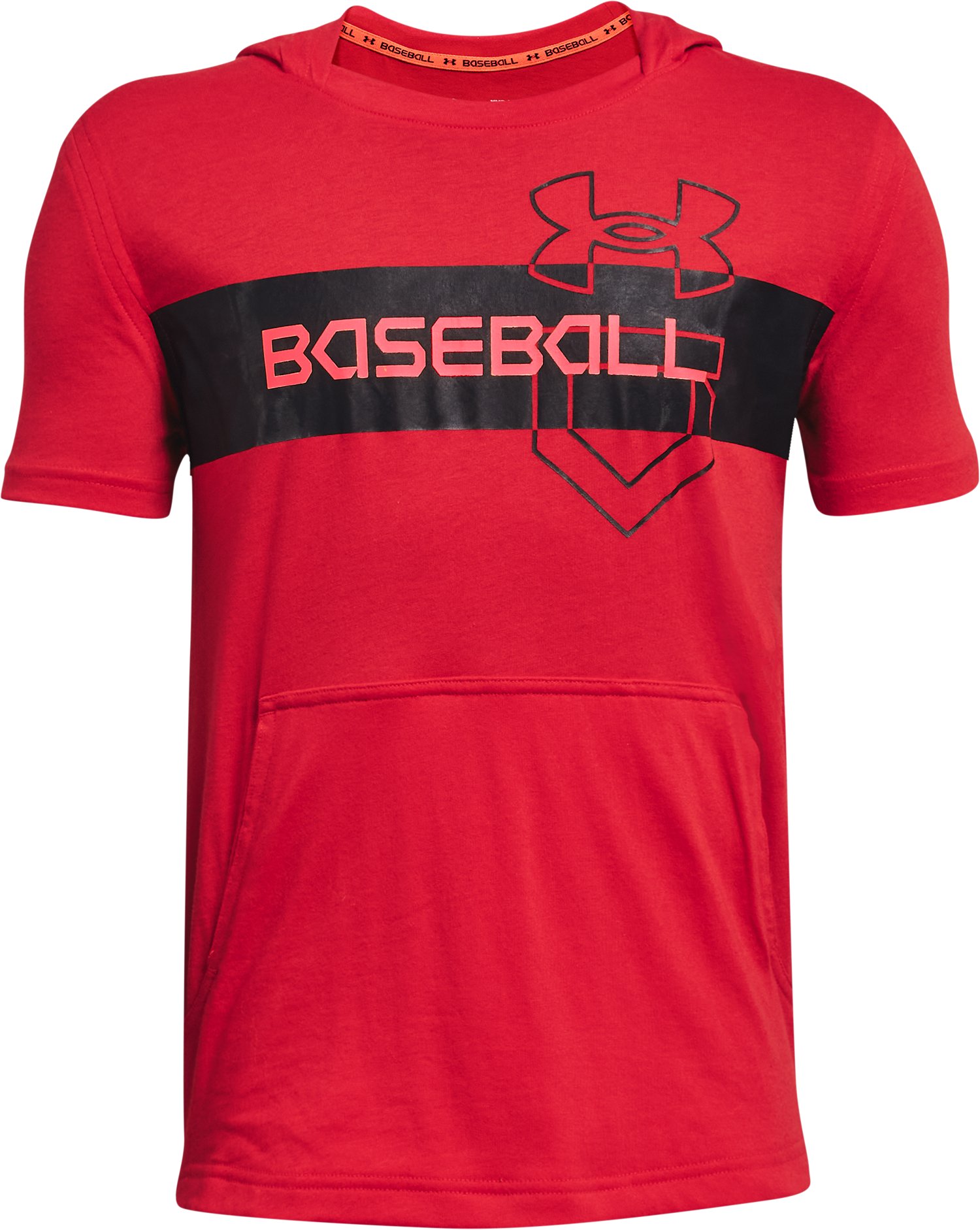 UA Baseball Short Sleeve Boys' Hoodie 4