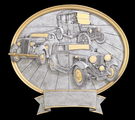 8" Antique Cars Legend Plate 2