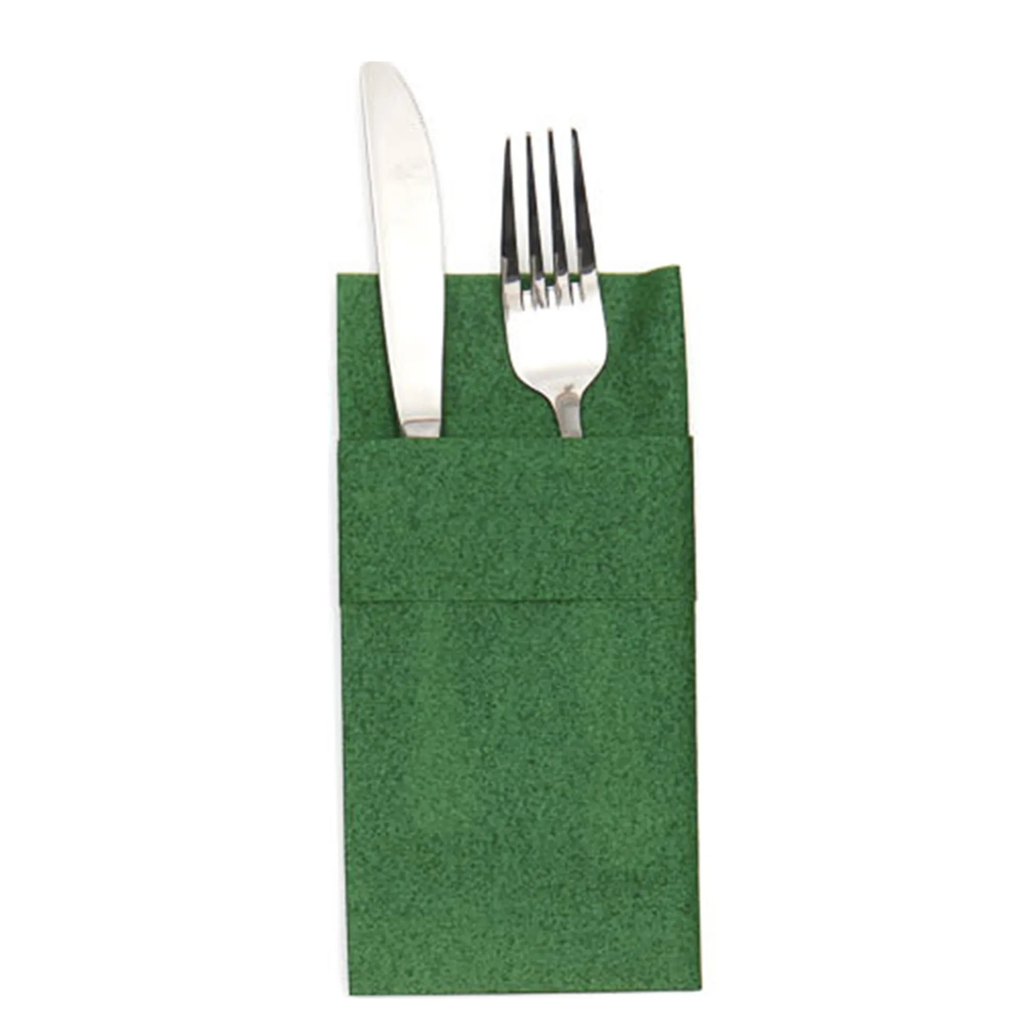 Clean Napkin Pocket Knife and Fork Paper 14
