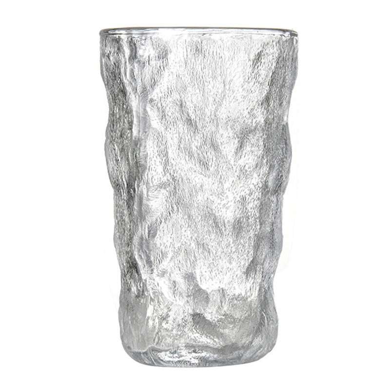 12Oz Glacier Pattern Glass Cup 1