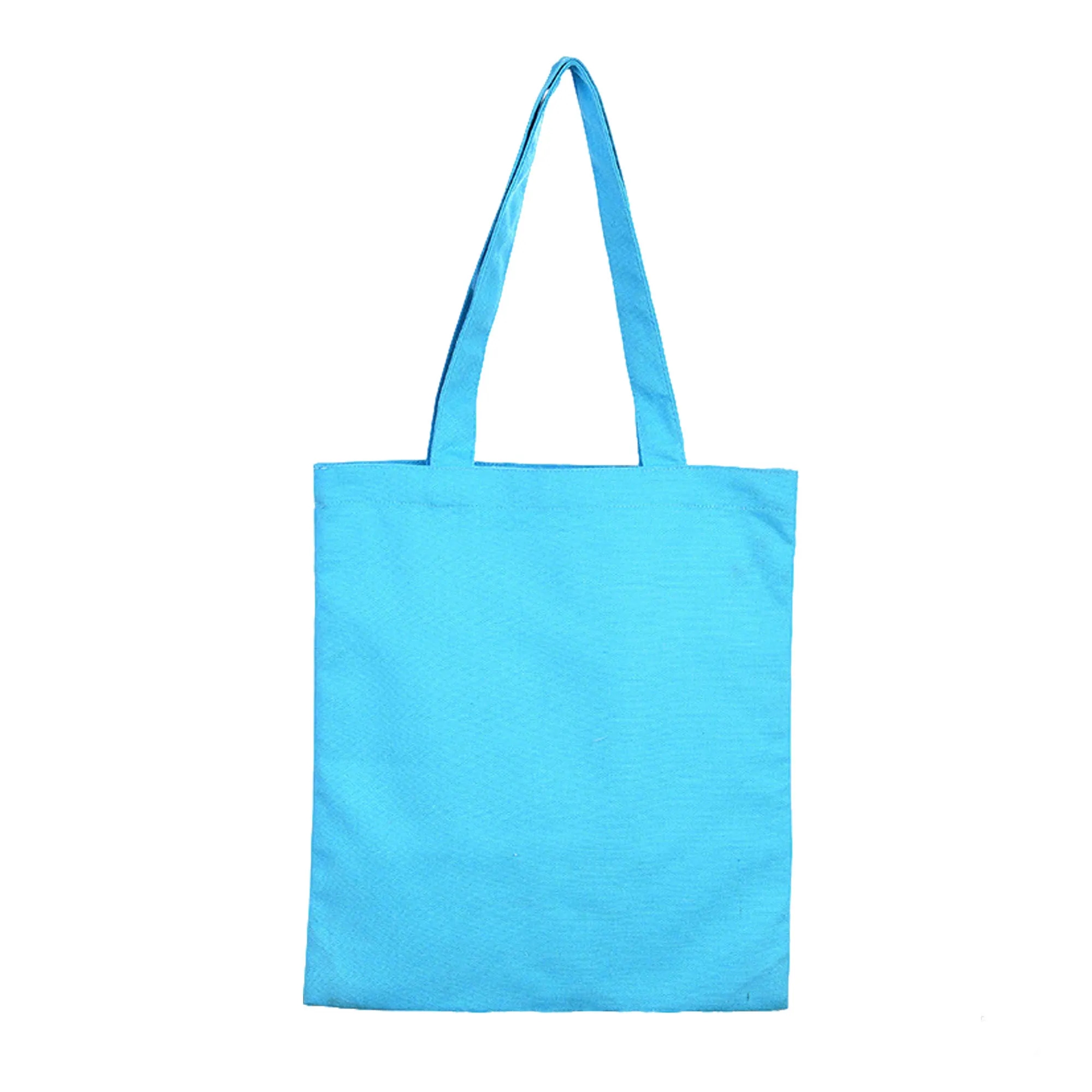 13.4" X 15" Cotton Canvas Tote Bag 12