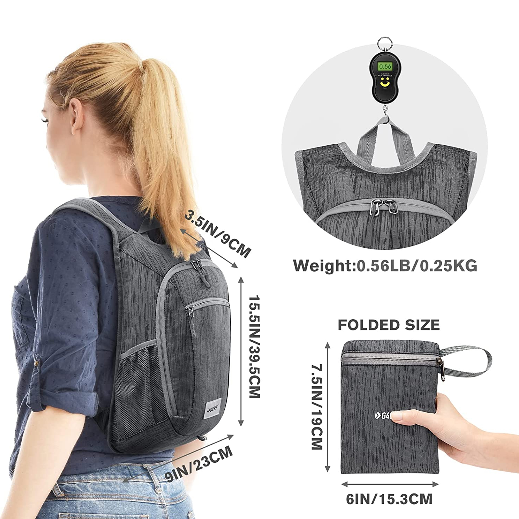 Foldable Lightweight Backpack 1