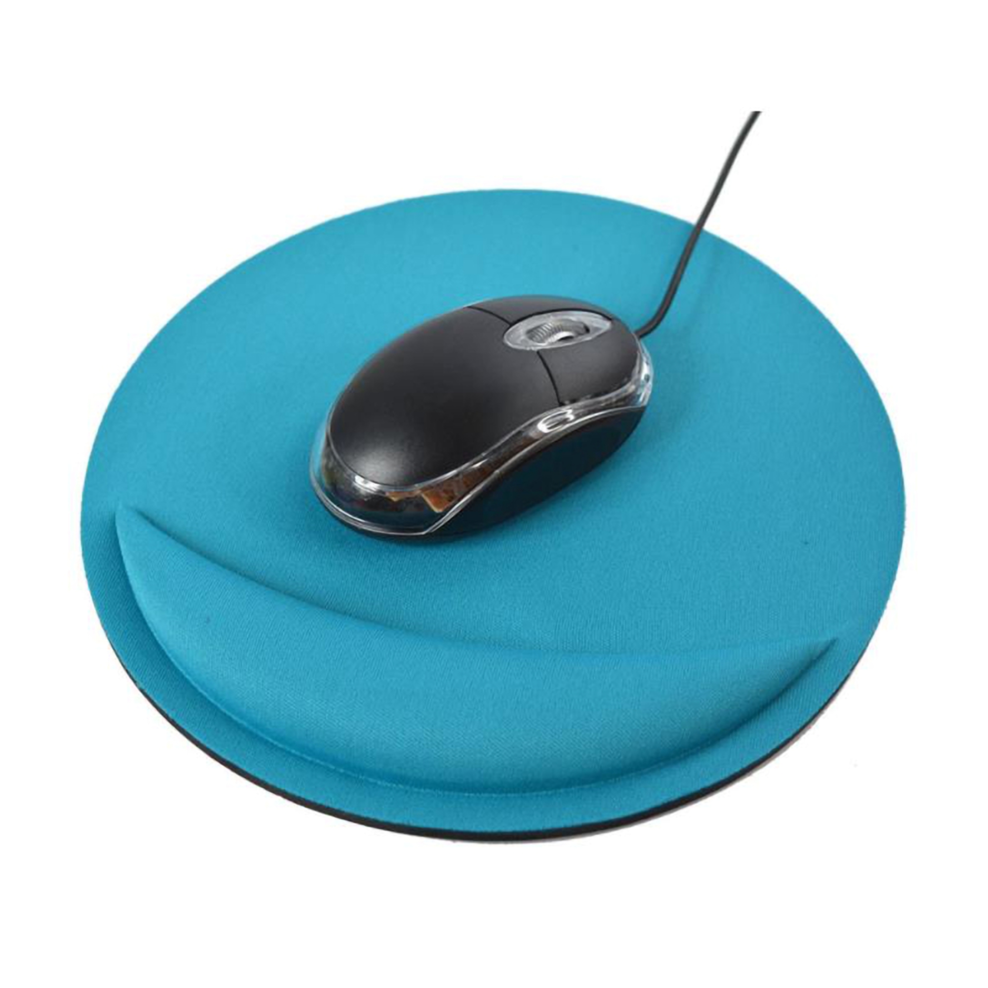 Round Shaped Mouse Pad w/Wrist Rest 3