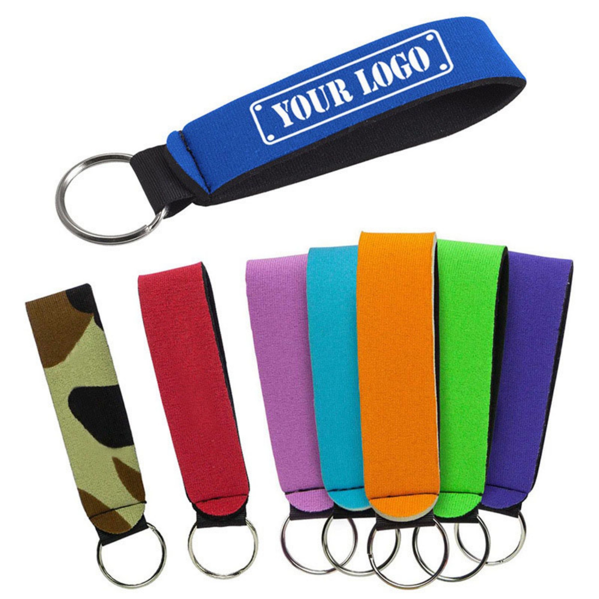 Floating Neoprene Keychain For Outdoor And Water Use 1