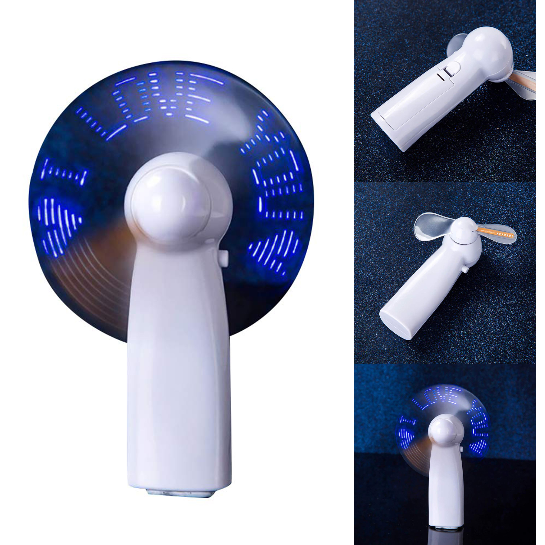 LED Light Romantic Cooling Fan 2