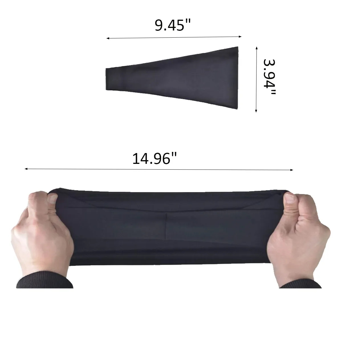 5 Pack High Elasticity Moisture Wicking Sports Headbands 5