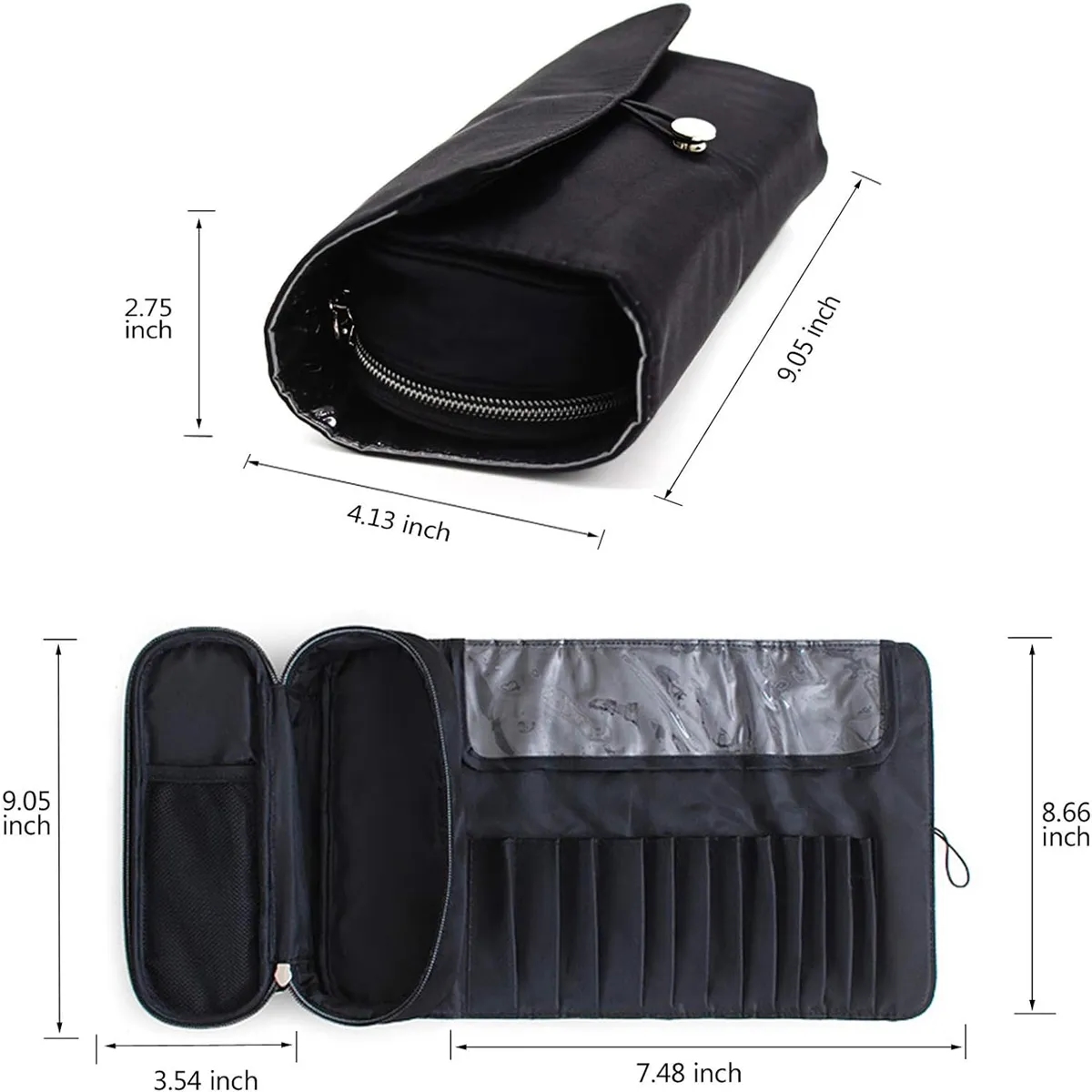 Portable Makeup Brush Storage Bag 5