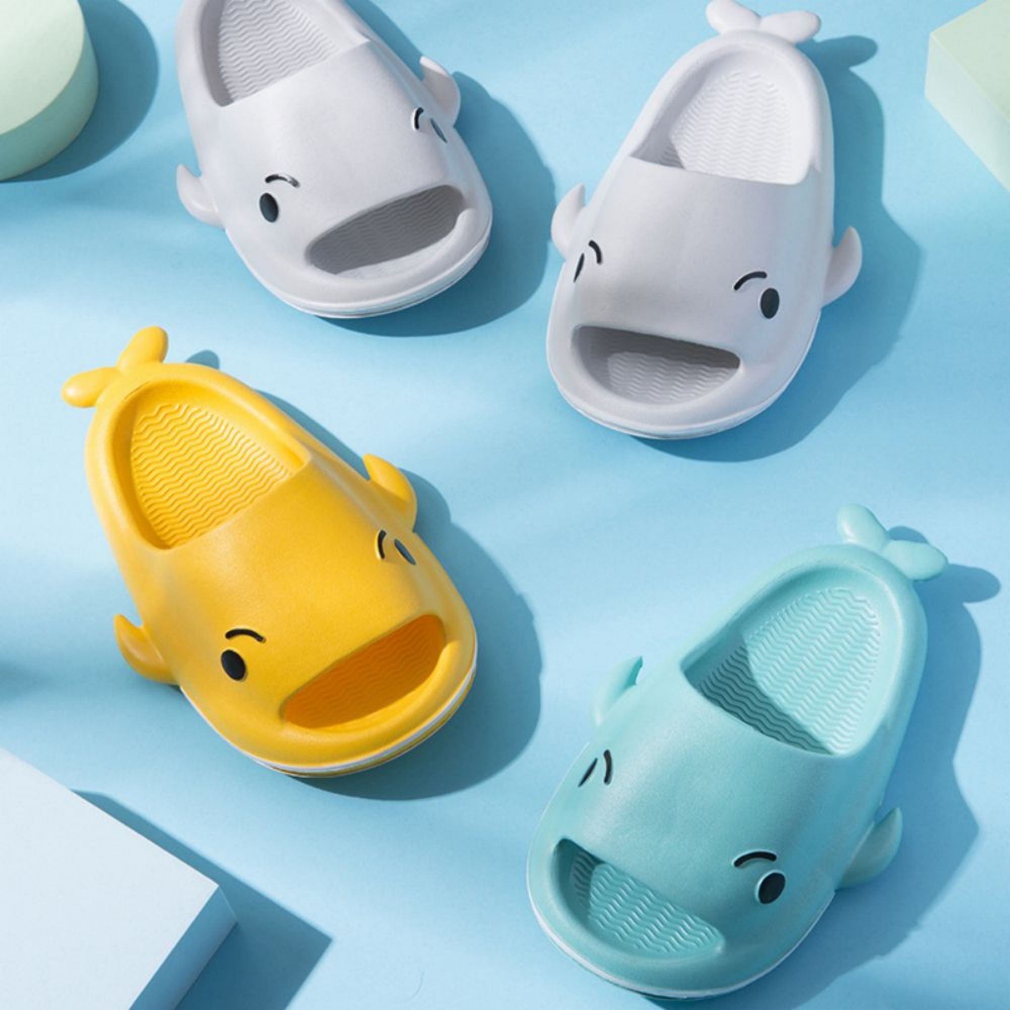 EVA Cartoon Whale Slippers for Youth 3