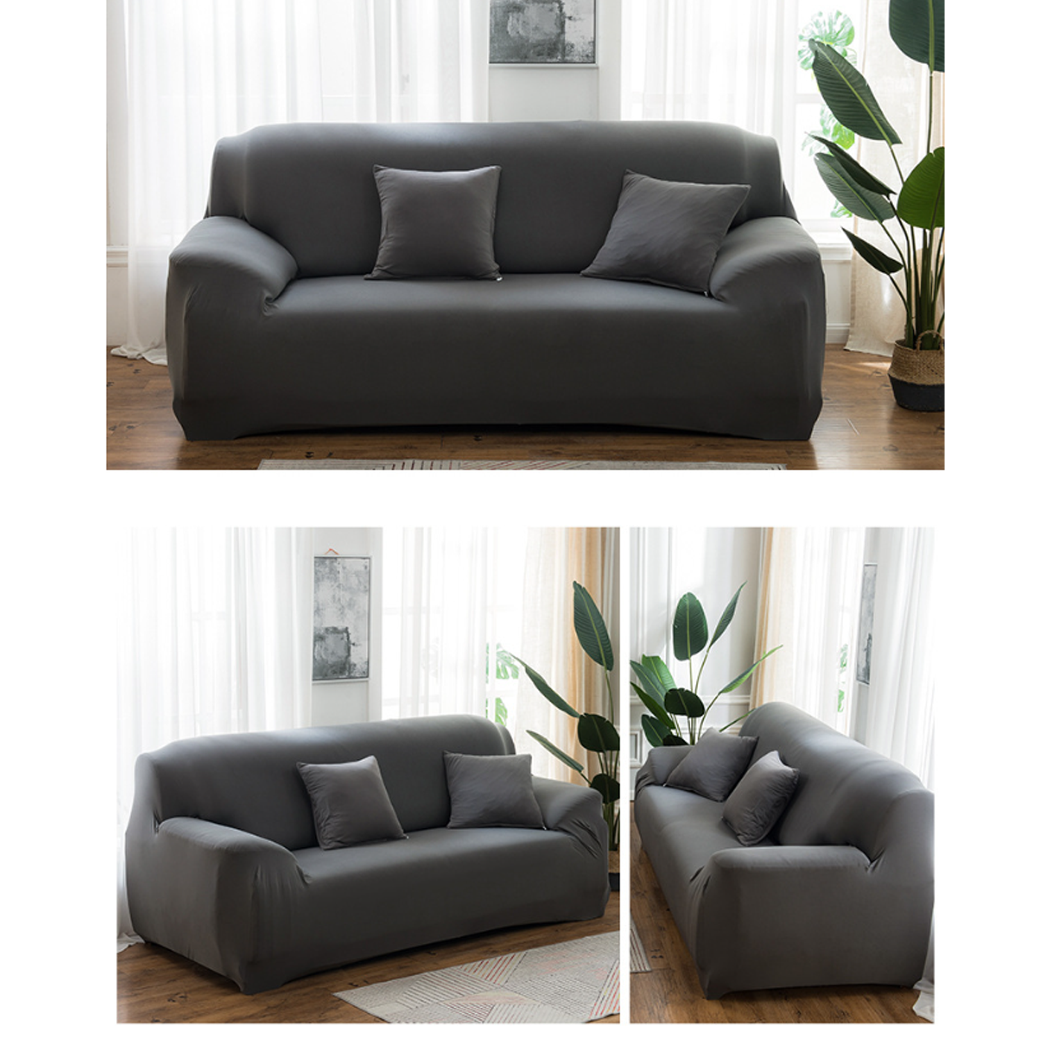 Polyester Stretch Sofa Cover 8
