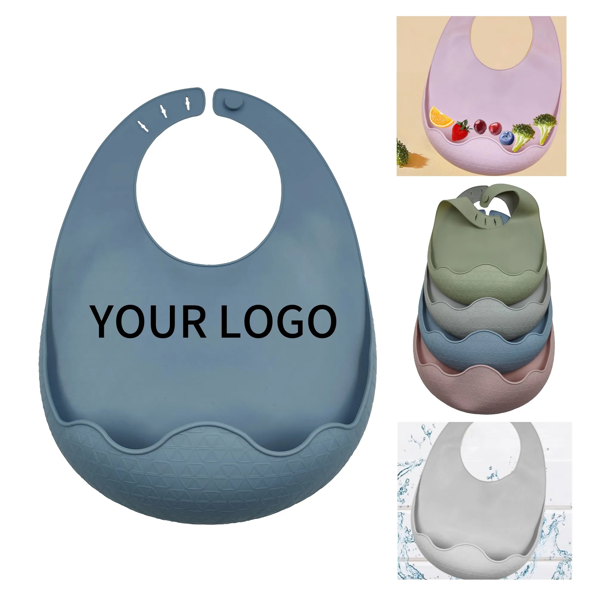 Silicone Baby Bib 9