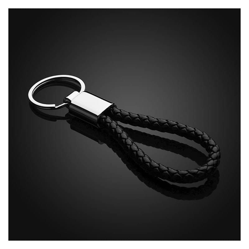 Braided Leatherette Key Chain 3