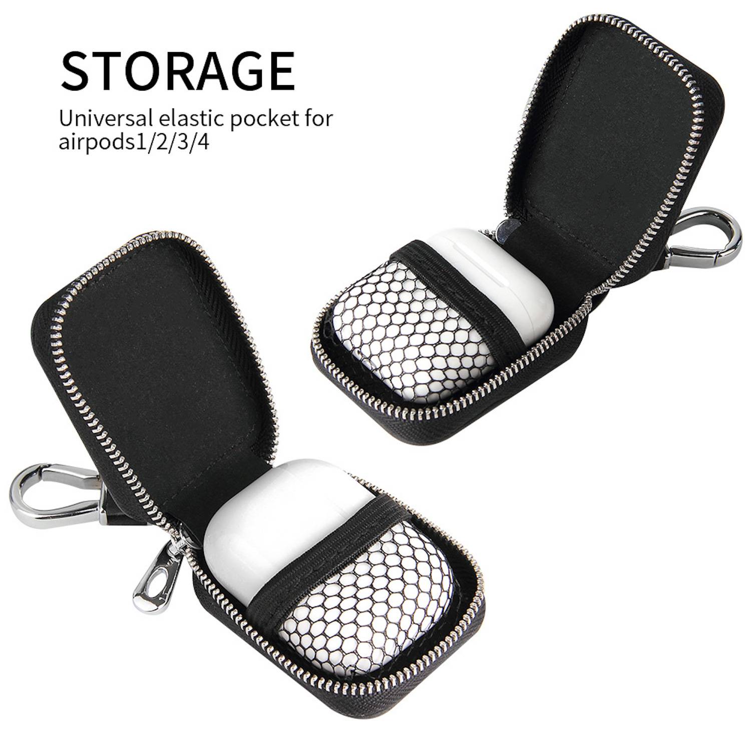 Portable Earbud Case Earphones Bag Organizer 5