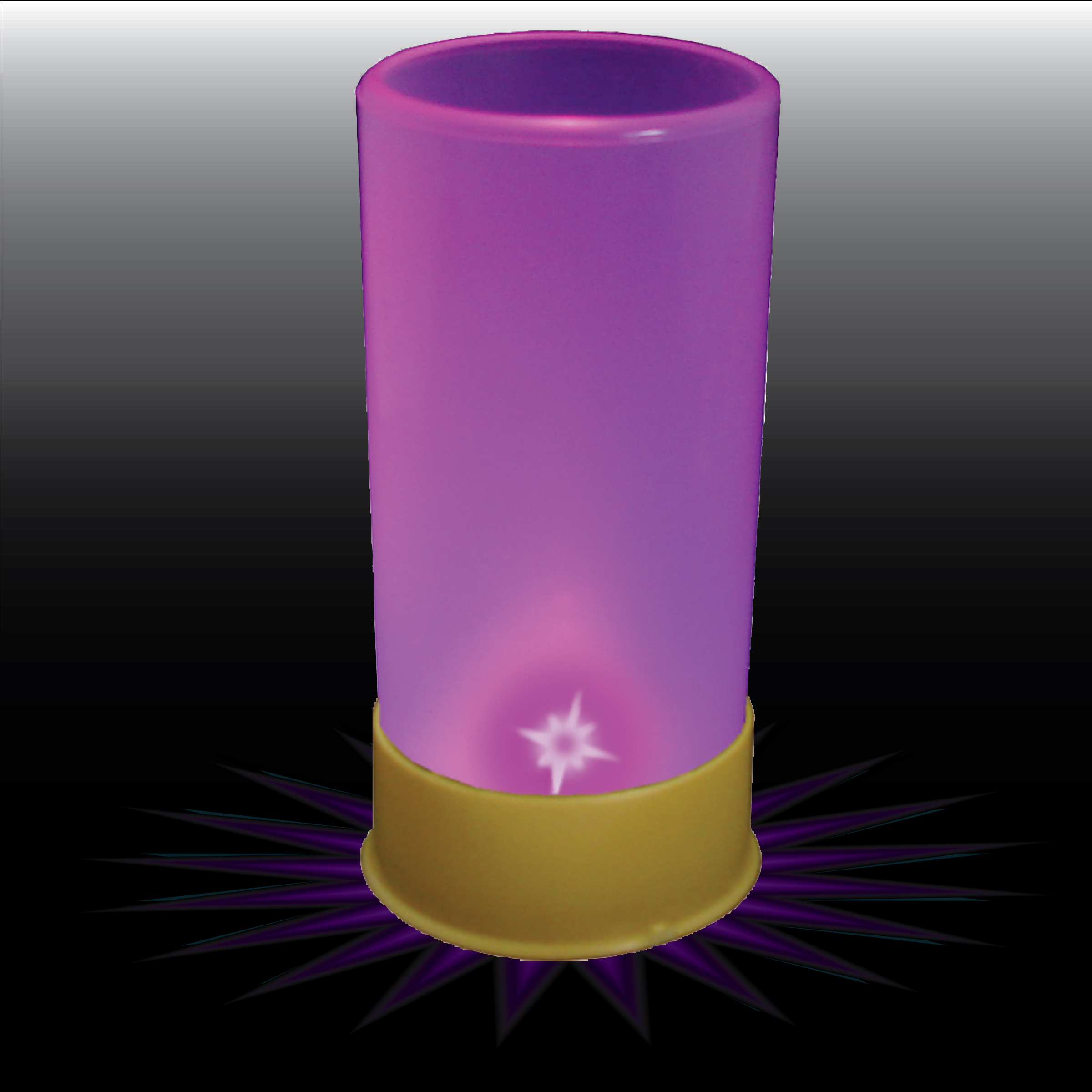 1 5oz Light Up Plastic Shot Gun Shell Style Shooter Shot Glass